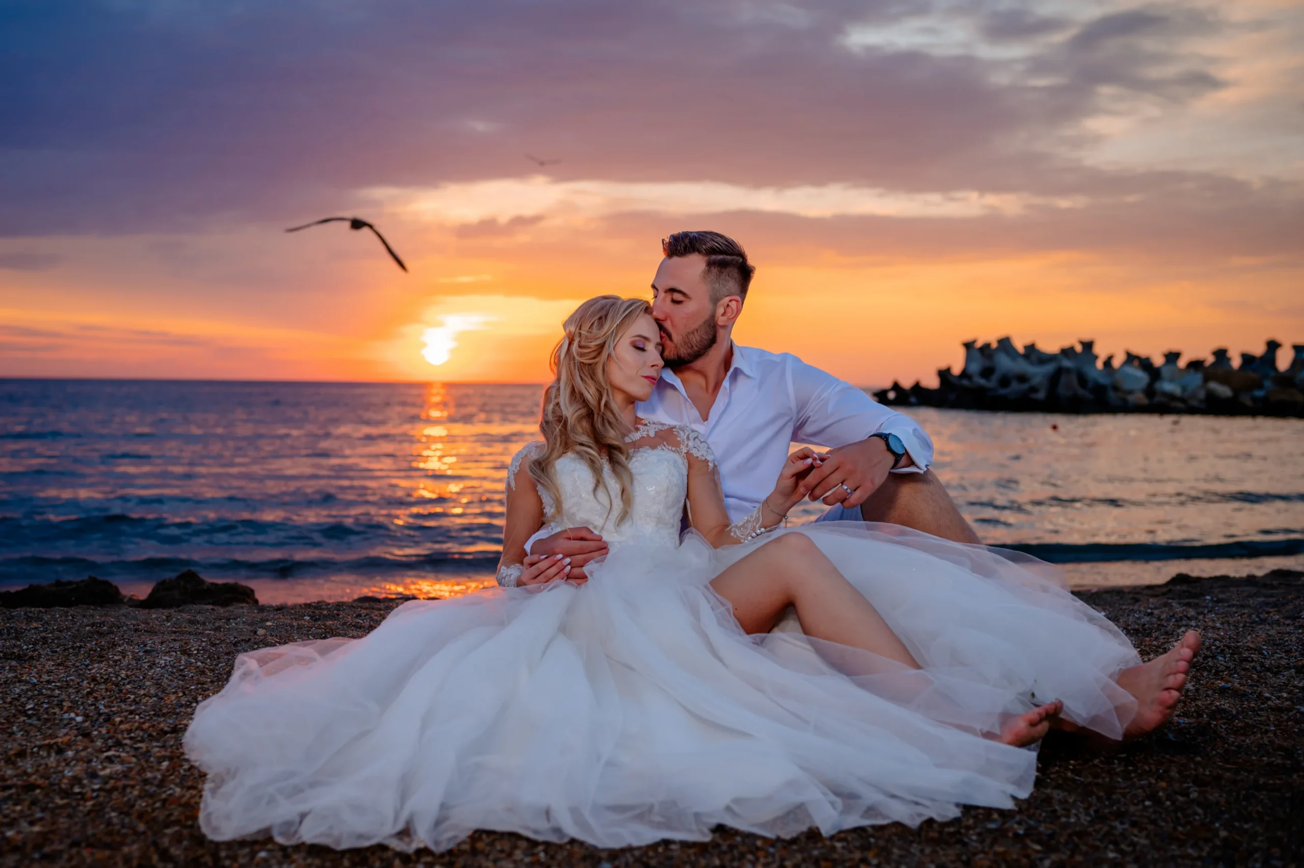 fotografii trash the dress